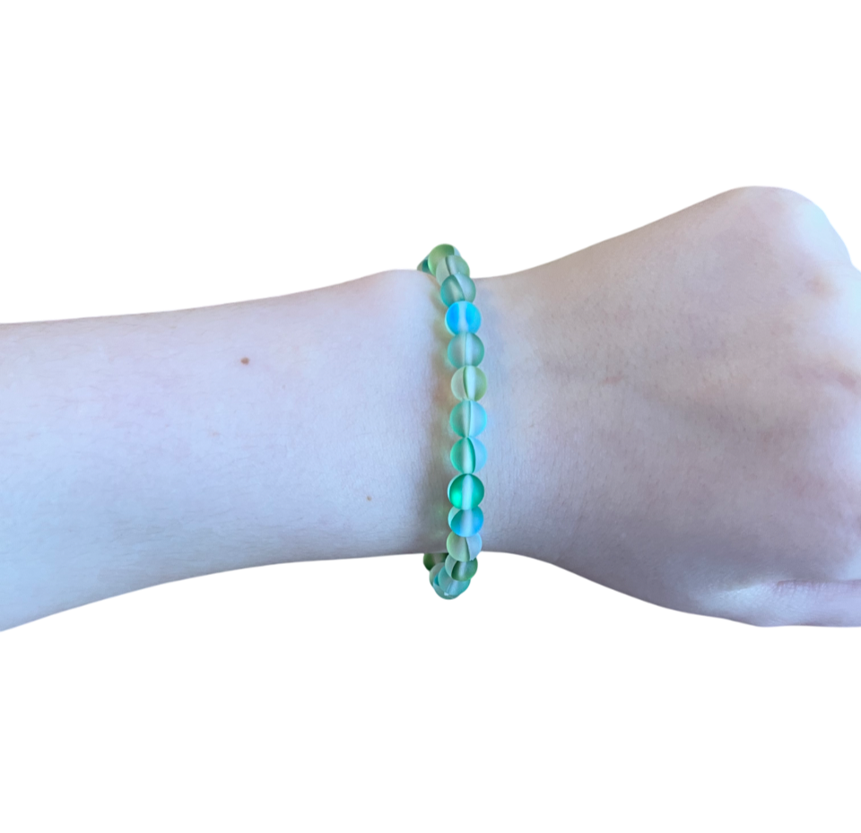 Forrest landscape beaded bracelet