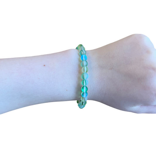 Forrest landscape beaded bracelet